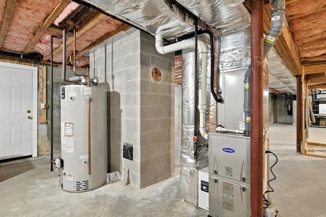 19 Hawthorn Rd, Amherst, MA 01002 - utility room with water heater