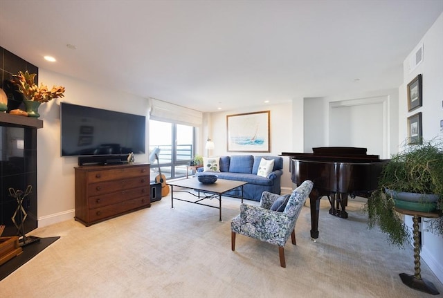 2001 Marina Dr Unit 707, Quincy, MA 02171 - living room with light colored carpet and baseboards