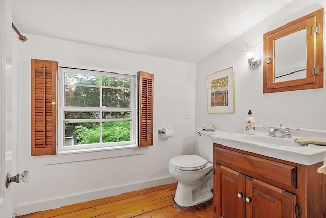 14 Upland Rd, Andover, MA 01810 - bathroom with vanity and wood-type flooring