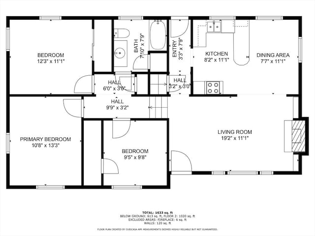 101 Primrose St, Fall River, MA 02720 - view of home floor plan