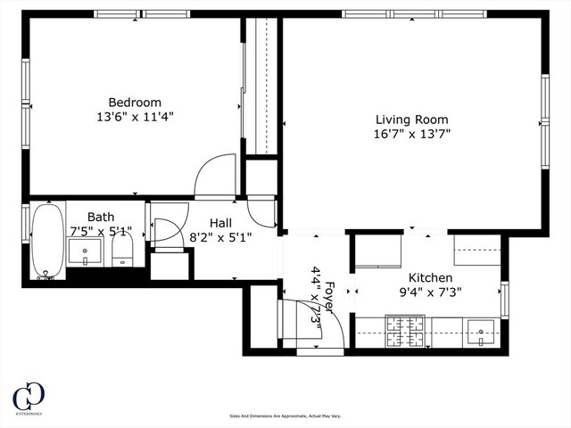 floor plan / room layout