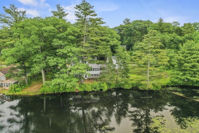3 Cranberry Meadow Shore Rd, Charlton, MA 01507 - water view featuring a heavily wooded area