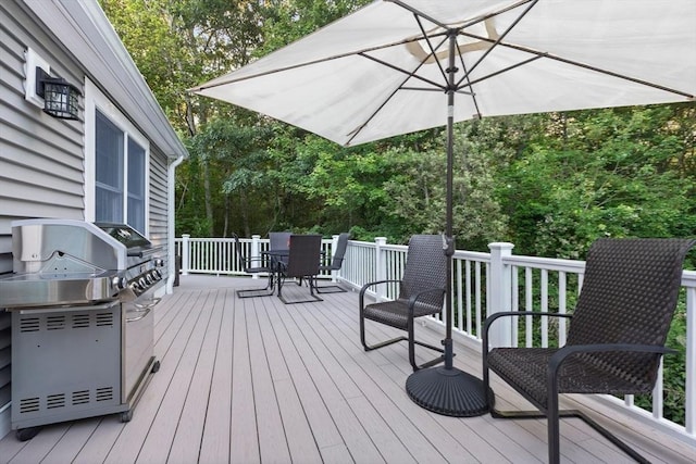 74 Hidden Bay Dr Unit 74, Dartmouth, MA 02748 - deck with outdoor dining space and grilling area