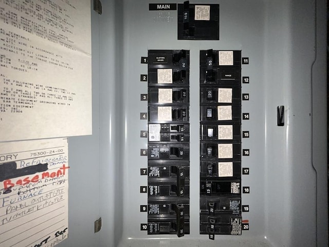 utilities with electric panel