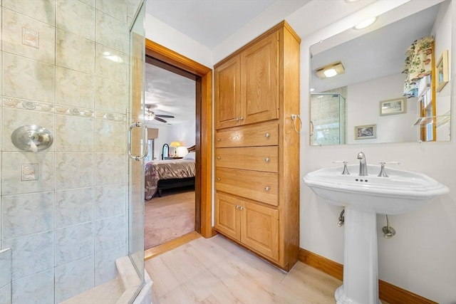 89 Gray St, North Andover, MA 01845 - full bathroom with a shower stall and ensuite bath