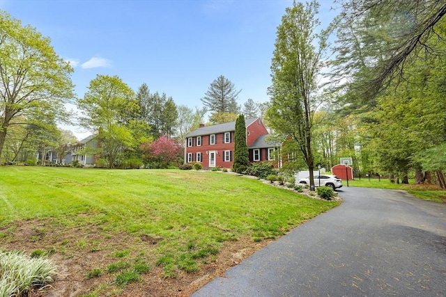89 Gray St, North Andover, MA 01845 - colonial inspired home with a front yard and driveway