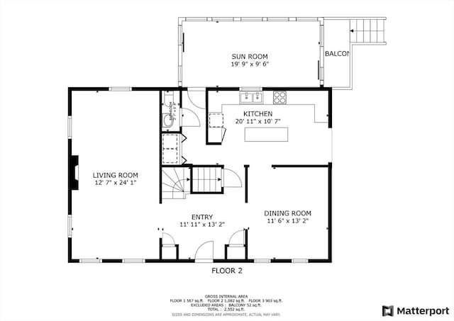 89 Gray St, North Andover, MA 01845 - view of property floor plan