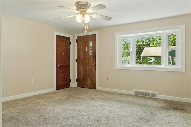 14 Doris Dr, Abington, MA 02351 - carpeted empty room featuring ceiling fan and baseboards