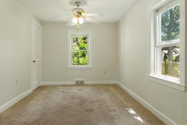 14 Doris Dr, Abington, MA 02351 - spare room with healthy amount of natural light, light carpet, and a ceiling fan