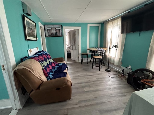 40 Freeman St, Framingham, MA 01702 - living room featuring wood finished floors and baseboards