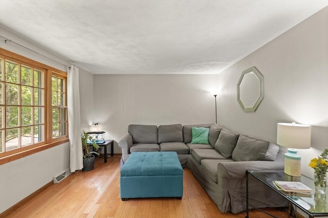 6 2nd Ave, Wilmington, MA 01887 - living area featuring light wood-style flooring and baseboards