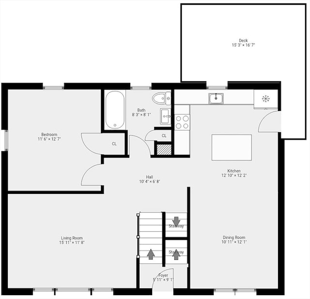 6 2nd Ave, Wilmington, MA 01887 - floor plan / room layout
