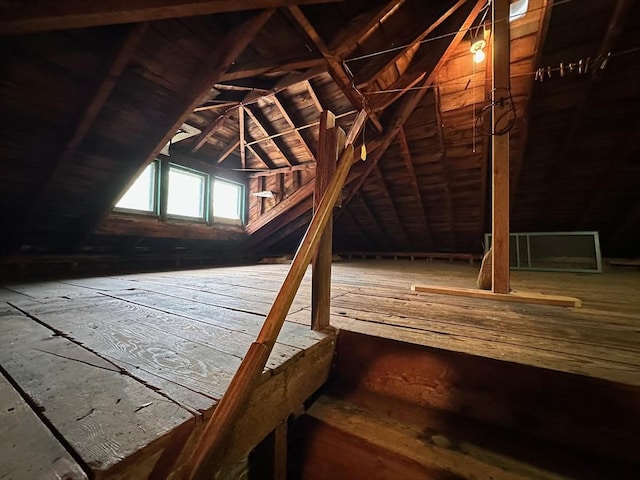 41 Mayland St, Fitchburg, MA 01420 - view of unfinished attic