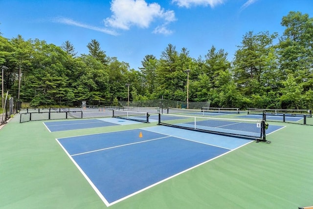 611 Old Stone Brk Unit 611, Acton, MA 01718 - view of tennis court featuring community basketball court