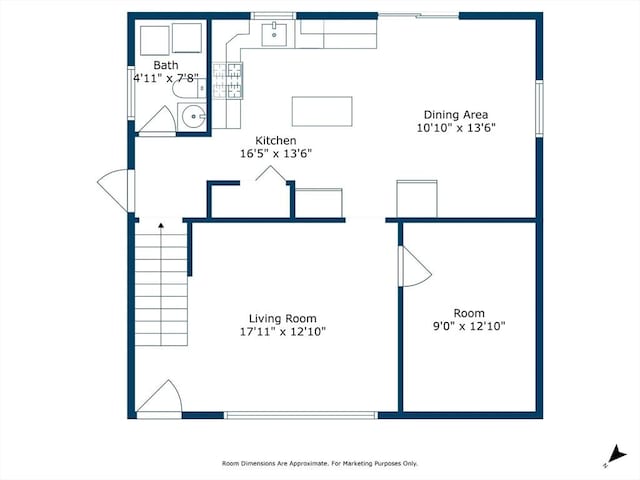 18 Cedar Ct, Lowell, MA 01852 - room layout