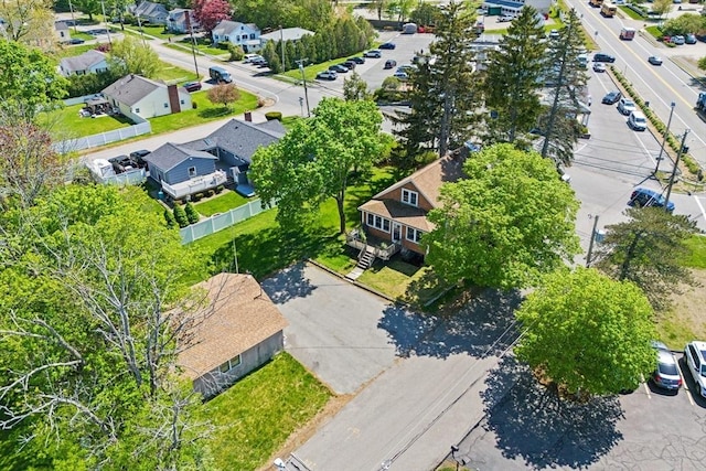 206 Pleasant St, North Andover, MA 01845 - aerial view of residential area