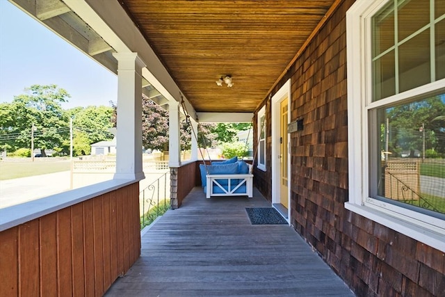 15 N Pleasant, Dartmouth, MA 02748 - view of wooden porch