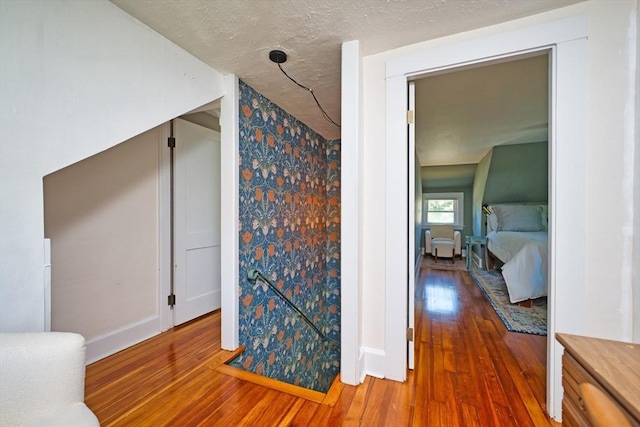 15 N Pleasant, Dartmouth, MA 02748 - additional living space with hardwood / wood-style flooring and wallpapered walls