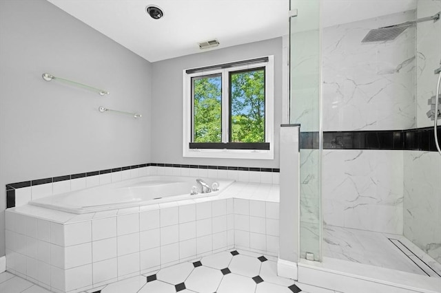 15 Keyes House Rd, Shrewsbury, MA 01545 - bathroom with a bath and a marble finish shower