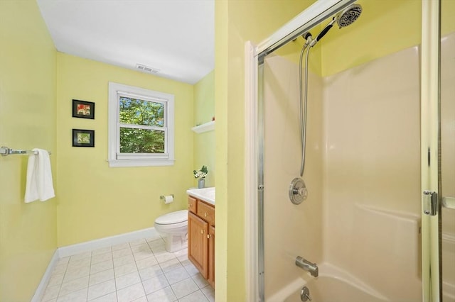 15 Keyes House Rd, Shrewsbury, MA 01545 - bathroom featuring baseboards, toilet, vanity, and tile patterned flooring
