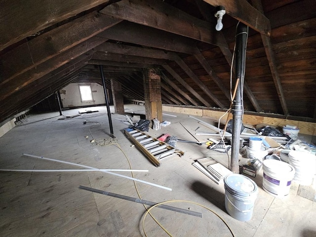 21 John, Worcester, MA 01609 - view of attic