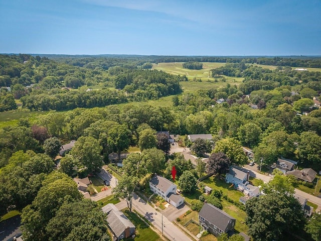 31 Orchard Rd, Hamilton, MA 01982 - aerial perspective of suburban area featuring a heavily wooded area