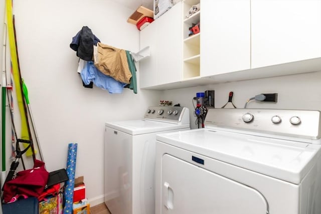 3 Beals Cv Unit F, Hingham, MA 02043 - laundry room with washing machine and clothes dryer, cabinet space, and baseboards