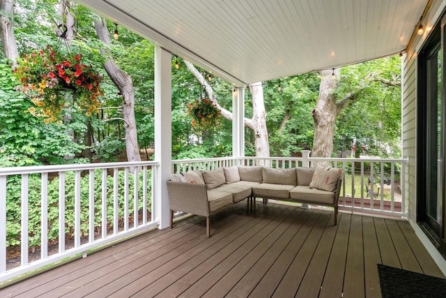 103 Warwick Rd Unit 103, Newton, MA 02465 - wooden terrace with an outdoor hangout area
