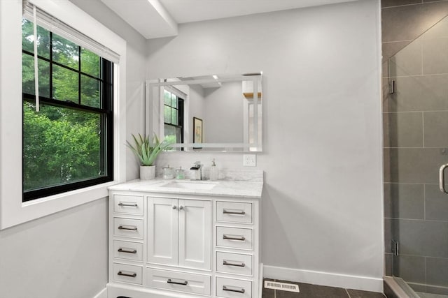 103 Warwick Rd Unit 103, Newton, MA 02465 - full bath with vanity and a stall shower