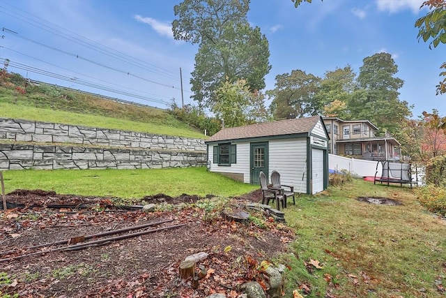 371-377 Franklin St, Wrentham, MA 02093 - view of yard with an outbuilding