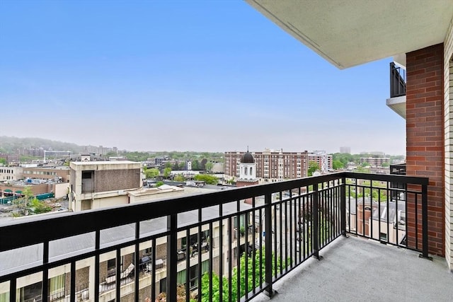 50 Longwood Ave Unit 1016/1017, Brookline, MA 02446 - balcony with a view of city