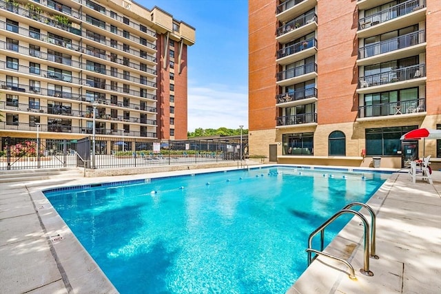 50 Longwood Ave Unit 1016/1017, Brookline, MA 02446 - community pool featuring fence