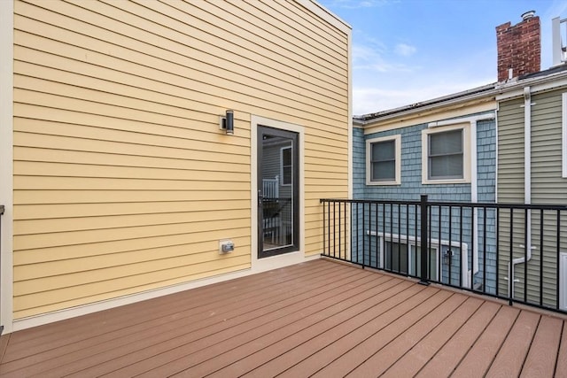 9 Russell Unit 1, Boston, MA 02129 - view of wooden deck