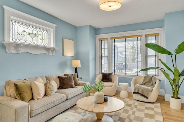 12 Highland Ave Unit 1, Arlington, MA 02476 - interior space with baseboards, plenty of natural light, and wood finished floors