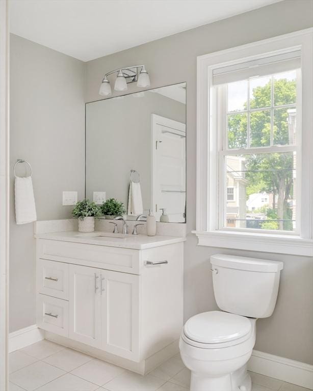 31 Neponset Ave, Boston, MA 02131 - bathroom featuring vanity and tile patterned flooring