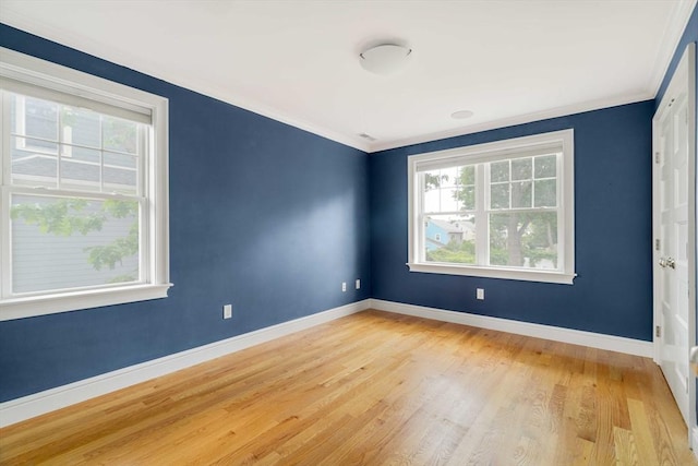 31 Neponset Ave, Boston, MA 02131 - unfurnished room featuring light wood-style flooring and ornamental molding