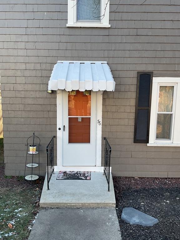 56 Riverview St, Dedham, MA 02026 - view of doorway to property