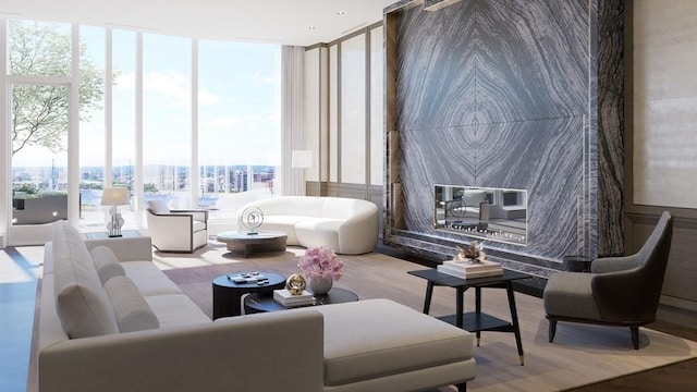 240 Devonshire St Unit 4012, Boston, MA 02110 - building lobby featuring expansive windows
