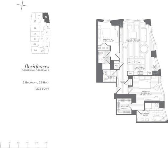 240 Devonshire St Unit 4012, Boston, MA 02110 - view of room layout