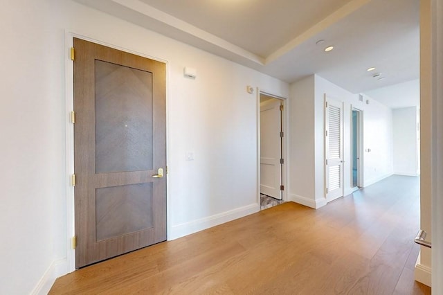 240 Devonshire St Unit 4012, Boston, MA 02110 - unfurnished room featuring wood finished floors and recessed lighting