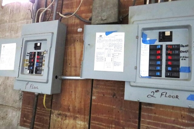 utilities with electric panel