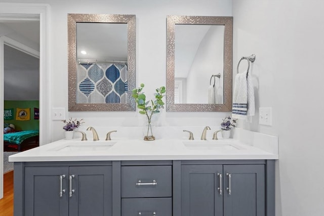 2 Woodbrier Rd, Topsfield, MA 01983 - bathroom with double vanity and connected bathroom