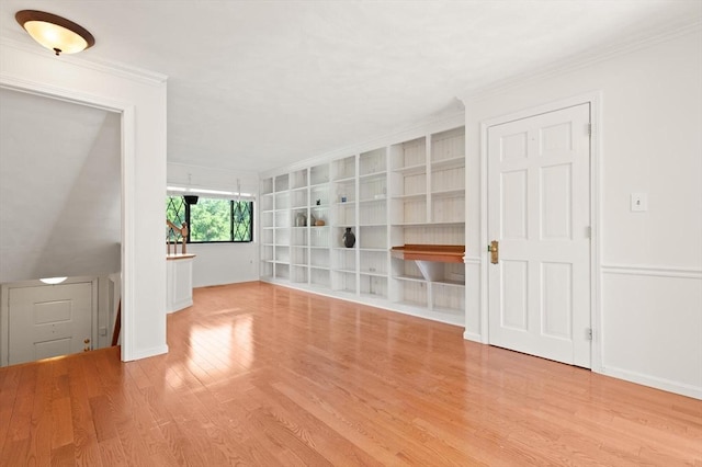 246 Farrwood Dr Unit 246, Haverhill, MA 01835 - unfurnished room featuring ornamental molding and wood finished floors