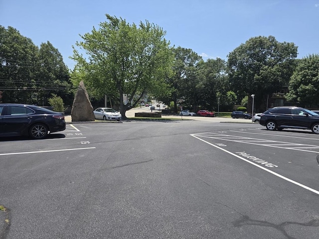 17 Skyline Dr Unit 3, Braintree, MA 02184 - uncovered parking lot with view of wooded area