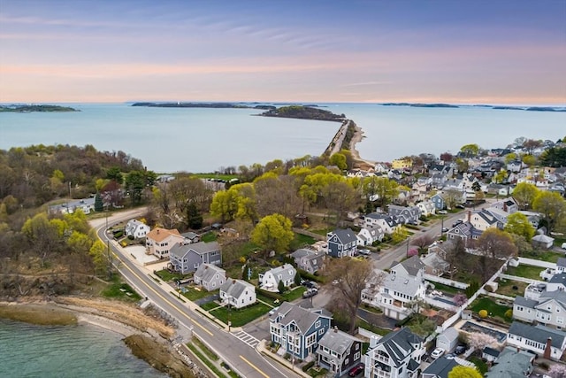 131 Dorchester St Unit 131, Quincy, MA 02171 - aerial view of property and surrounding area with a large body of water and nearby suburban area