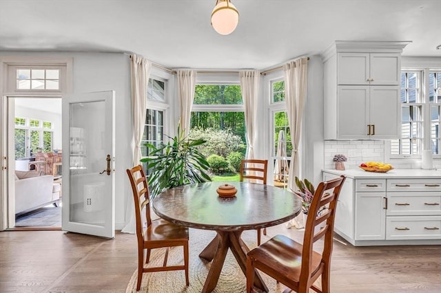 1 Webster Ln, Wilbraham, MA 01095 - dining space with plenty of natural light and light wood-type flooring