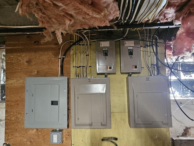 utilities with electric panel