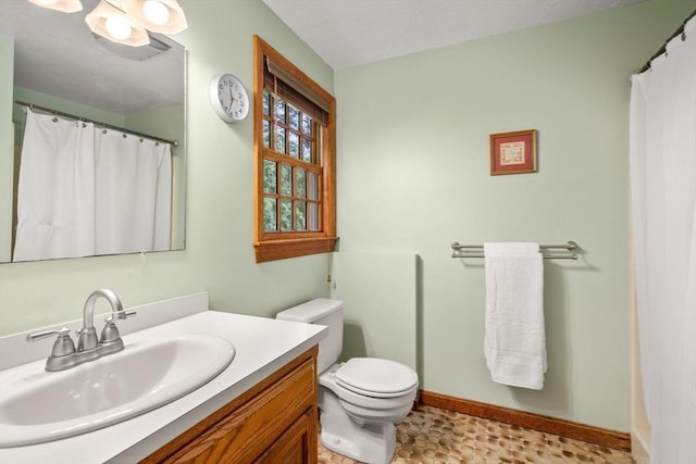 23 Lafayette Dr, Walpole, MA 02032 - full bathroom featuring vanity and toilet