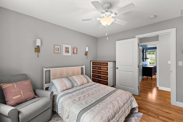 6 Jacoby Way, Seekonk, MA 02771 - bedroom with light wood-style floors and ceiling fan