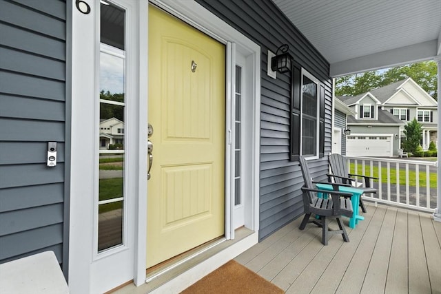 6 Jacoby Way, Seekonk, MA 02771 - property entrance with a porch and a residential view